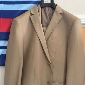Tan Men's 3 piece Suit
